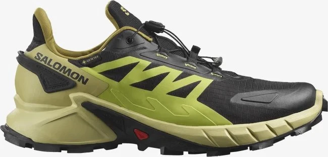 Salomon Supercross 4 GTX black/leek green/acid lime (Herren)
