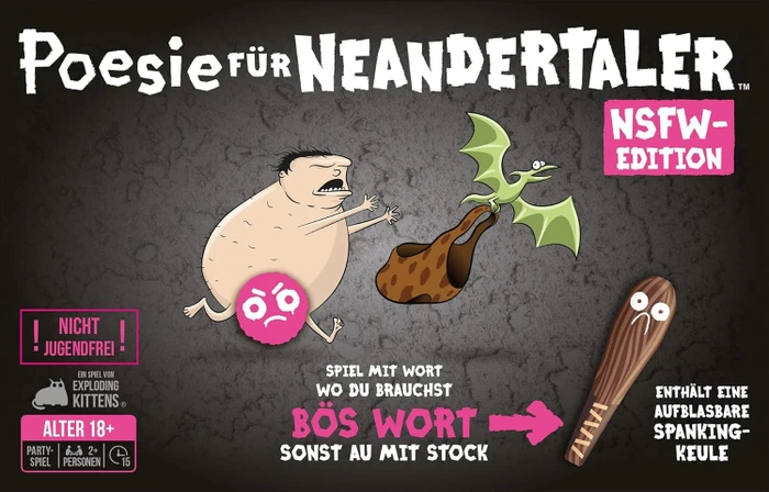 Poesie für Neandertaler NSFW-Edition