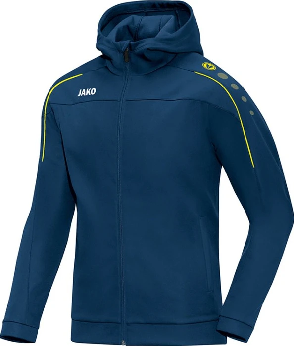 Jako Classico Kapuzen Trainingsjacke night blue/citro (Junior)