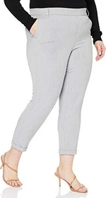 Vero Moda Maya Mid Waist Hose light grey melange (Damen)