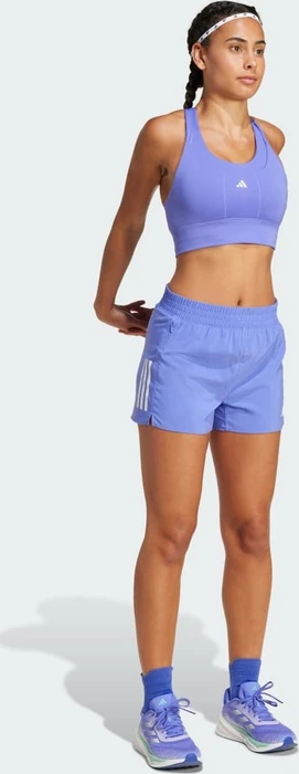 adidas Run Pocket Medium-Support Sport-BH semi cobalt blue (Damen)