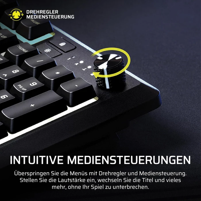 Corsair SKIFF 100, schwarz, LEDs RGB, USB, DE