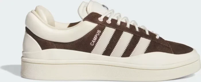 adidas Bad Bunny Last Campus dark brown/chalk white/cream white