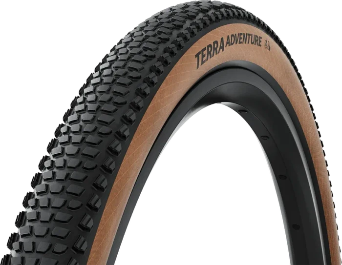 Continental Terra Adventure 28", 700x45C Trail Casing Grip Compound Reifen schwarz/transparent