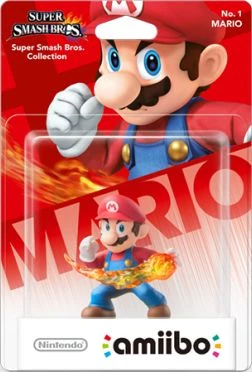 Nintendo amiibo Figur Super Smash Bros. Collection Mario (Switch/WiiU/3DS)