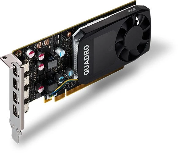PNY Quadro P600, 2GB GDDR5, 4x mDP
