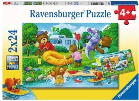 Ravensburger Puzzle Familie Bär geht campen