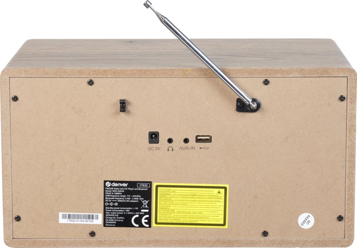 Denver MDA-525LW light wood
