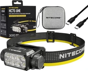 Nitecore HC75 UHE Stirnlampe schwarz