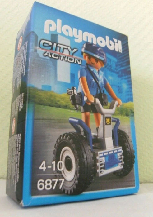 playmobil City Action Polizistin mit Balance-Racer