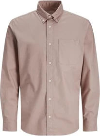 Jack & Jones Slim Fit Hemd langarm adobe rose (Herren)