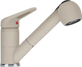 Franke Novara Plus Auszugsbrause Fragranit + sahara
