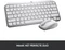 Logitech MX Keys Mini for Mac, LEDs weiß, Logi Bolt, Pale Gray, weiß/grau, USB/Bluetooth, US Vorschaubild