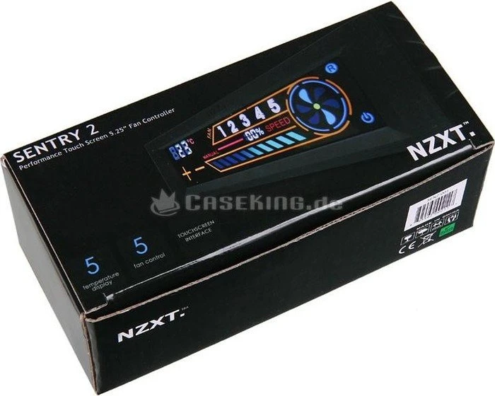 NZXT Sentry 2, 5.25" Lüftersteuerung 5-Kanal
