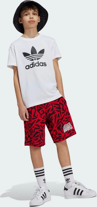 adidas Trefoil T-Shirt kurzarm weiß (Junior)