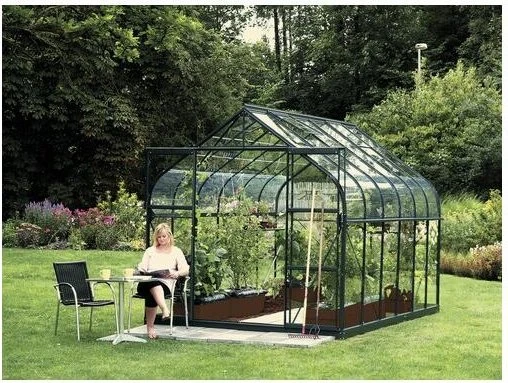 Vitavia Diana 9900 ESG 3mm Gewächshaus smaragd