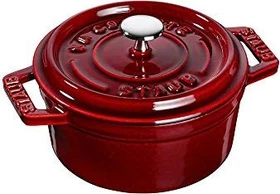 Zwilling Staub Mini-Cocotte Schmortopf rund 10cm 250ml grenadine