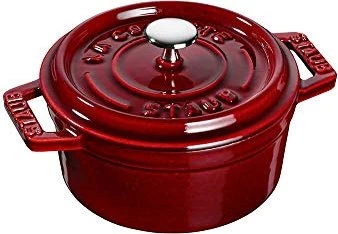 Zwilling Staub Mini-Cocotte Schmortopf rund 10cm 250ml grenadine
