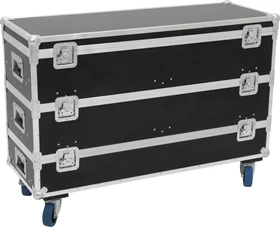 Roadinger Flightcase 12x LED-Leiste Größe L