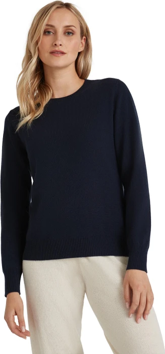 Falke Luxury Rundhals Pullover space blue (Damen)