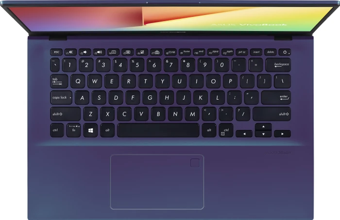ASUS VivoBook 14 F412FA-EB133T, Peacock Blue, Core i5-8265U, 8GB RAM, 256GB SSD, DE
