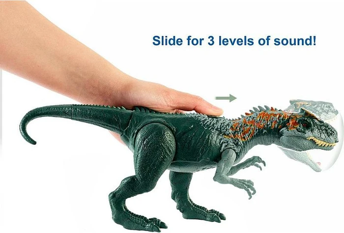 Mattel Jurassic World - Brüll-Attacke Allosaurus
