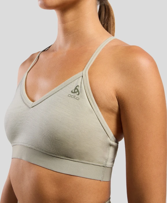 Odlo Merino Soft Sport-BH agate gray (Damen)