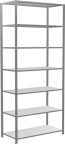 Schulte Lagertechnik Multiplus 150 Schwerlastregal 130x300x60cm verzinkt