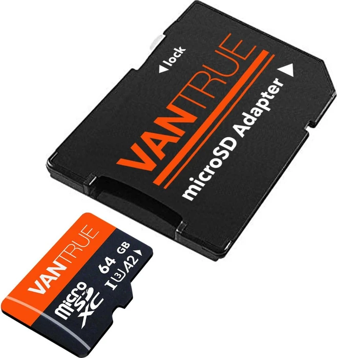 Vantrue R80/W35 64GB Kit, UHS-I U3, A2, Class 10