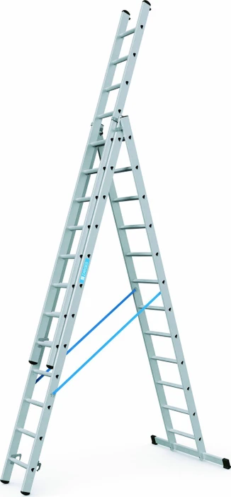 Zarges Skymaster DX 3-tlg. Teleskop-Mehrzweckleiter, 3x 12 Stufen