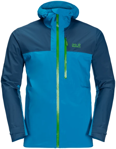Jack Wolfskin Go Hike Hardshell Funktionsjacke blue jewel (Herren)