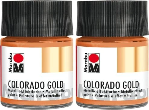 Marabu Colorado Gold Effektfarbe, kupfer metallic, 50ml