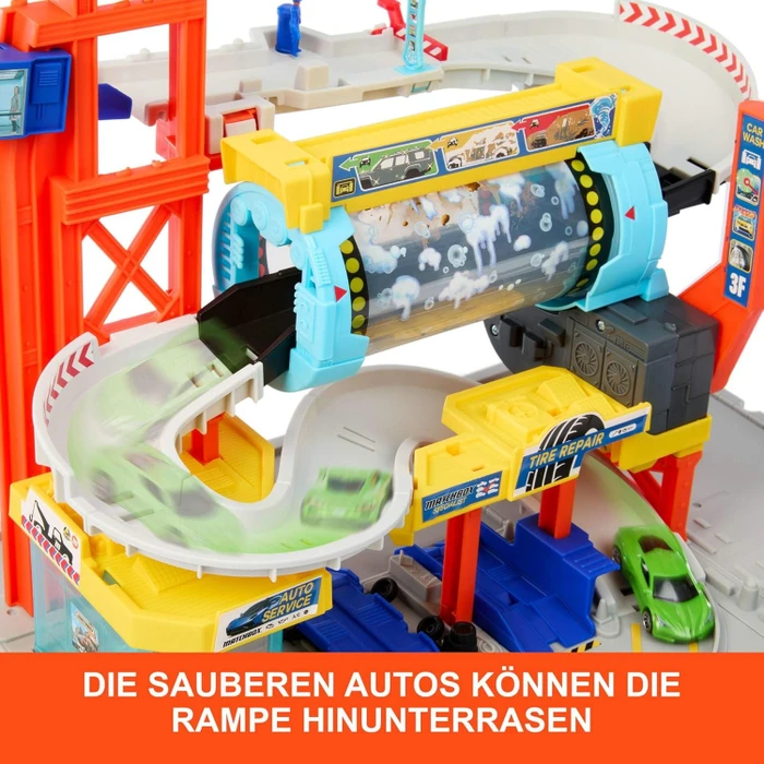 Mattel Matchbox Rotierende Waschstraße