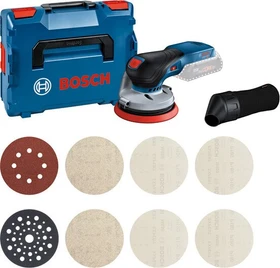 Bosch Professional GEX 18V-125 Akku-Exzenterschleifer solo inkl. L-Boxx + Zubehör