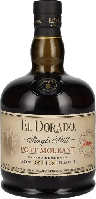 El Dorado Single Still Port Mourant 2009 700ml