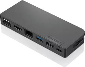 Lenovo Powered USB-C Travel Hub, USB-Hub, USB-C 3.0 [Stecker] (4X90S92381)