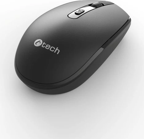 C-Tech WLM-15 Silent Wireless Dual-Mode Mouse schwarz, USB/Bluetooth