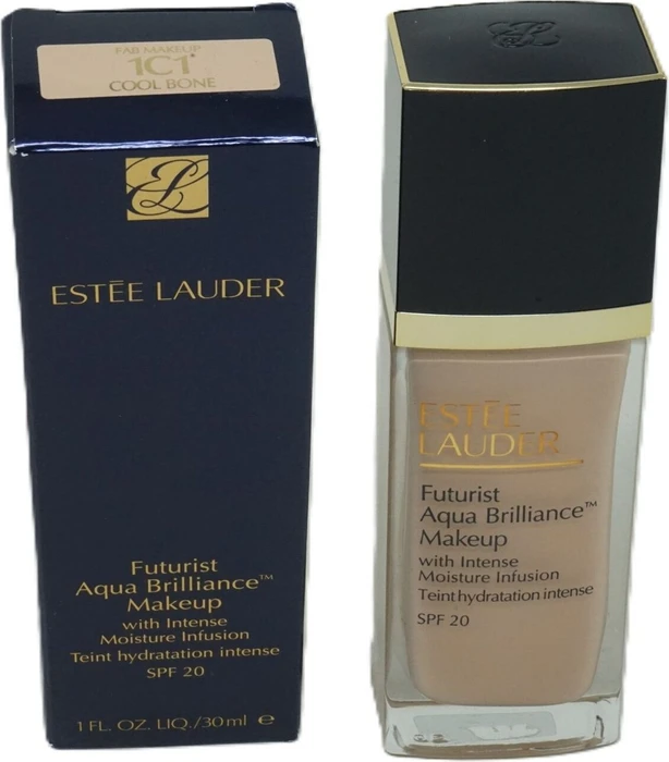 Estée Lauder Futurist Aqua Brilliance Foundation 1C1 cool bone LSF20, 30ml