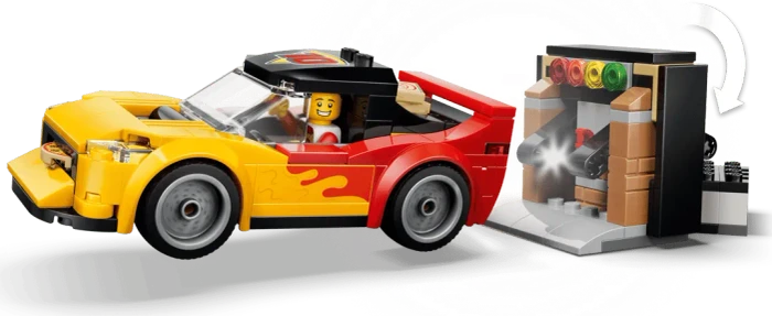 LEGO City - Pizza-Liefererlebnis mit Fahrzeugen