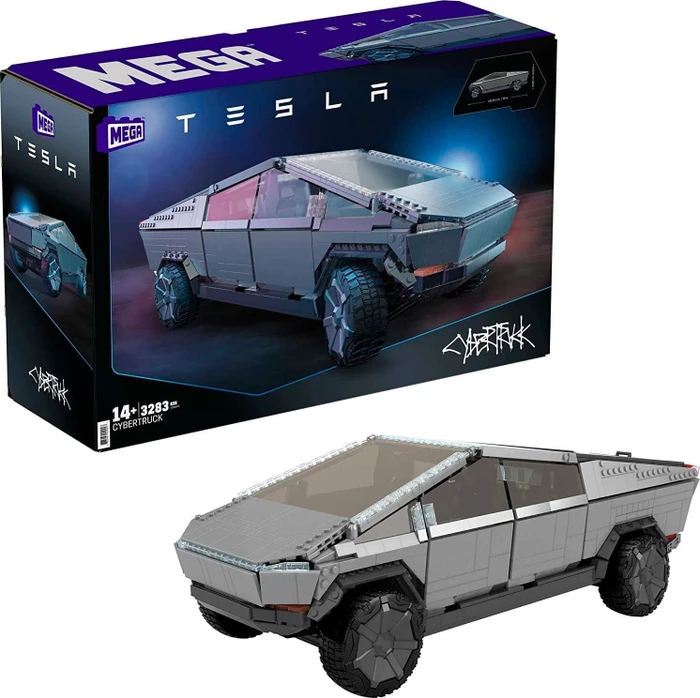 Mattel Mega Construx Black Series Tesla Cybertruck