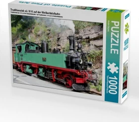 Calvendo Traditionslok sä. IV K auf der Weißeritztalbahn
