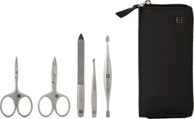 Zwilling Reißverschluss-Etui Maniküre/Pediküre-Set vegan 5-teilig schwarz