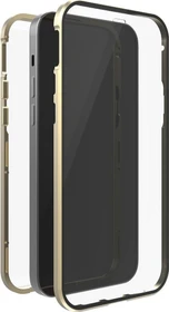 White Diamonds 360° Glass Case für Apple iPhone 14 gold