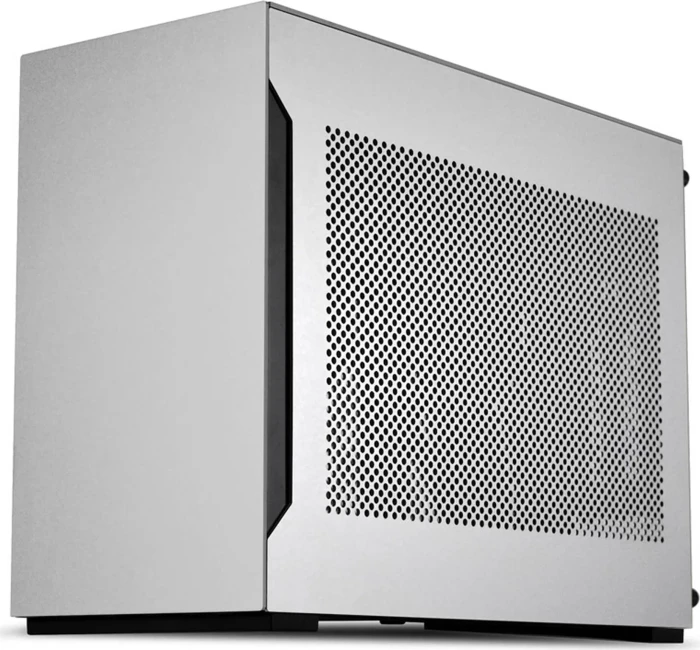 Lian Li DAN Cases A4-H2O, PCIe 5.0, silber, Mini-ITX