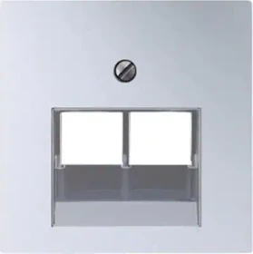Jung Series AS Abdeckung für Datendose, aluminium