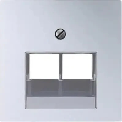 Jung Series AS Abdeckung für Datendose, aluminium
