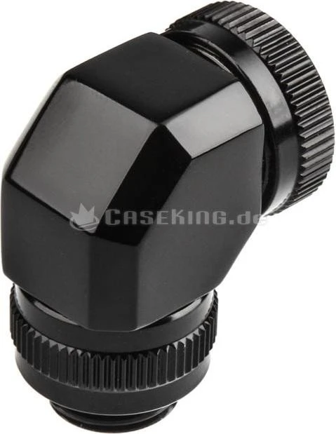 Phanteks Glacier Rohranschluss 90° G1/4" auf 12mm schwarz