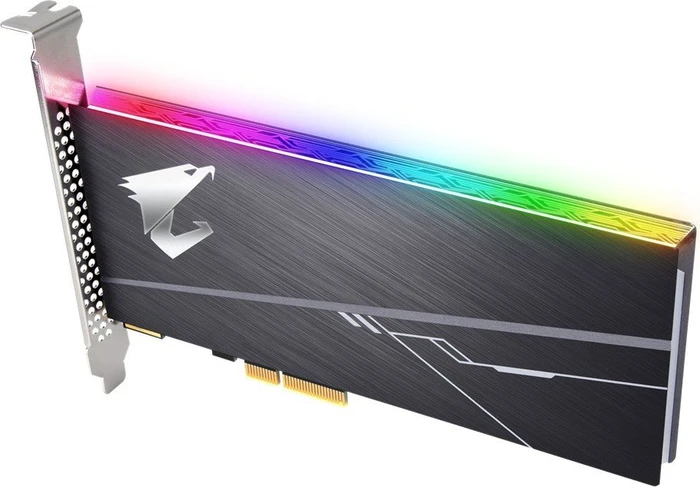 GIGABYTE AORUS RGB AIC NVMe SSD 1TB, Add-In Card / PCIe 3.0 x4