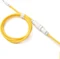 Keychron Coiled Aviator Cable, Tastaturkabel (Spiral-Textilkabel), 1.36m, gelb Vorschaubild