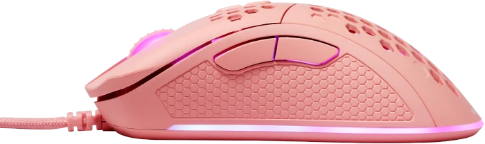 Deltaco DM210 Ultra-Light Gaming Mouse rosa, USB